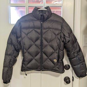 Mountain Hardwear Black Puffy Jacket Size 6